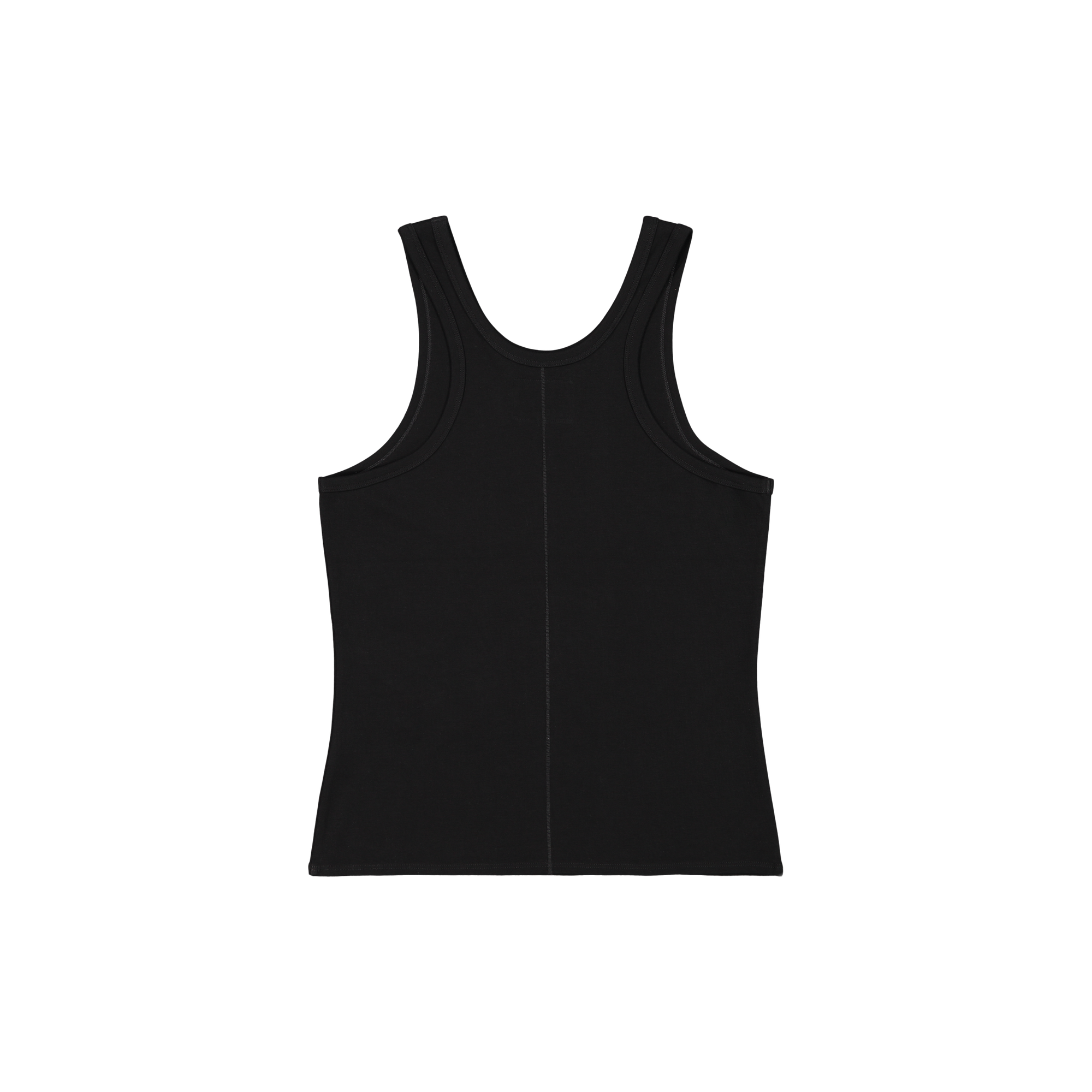 Wilma Stretch Tank Back Black | Guerriers