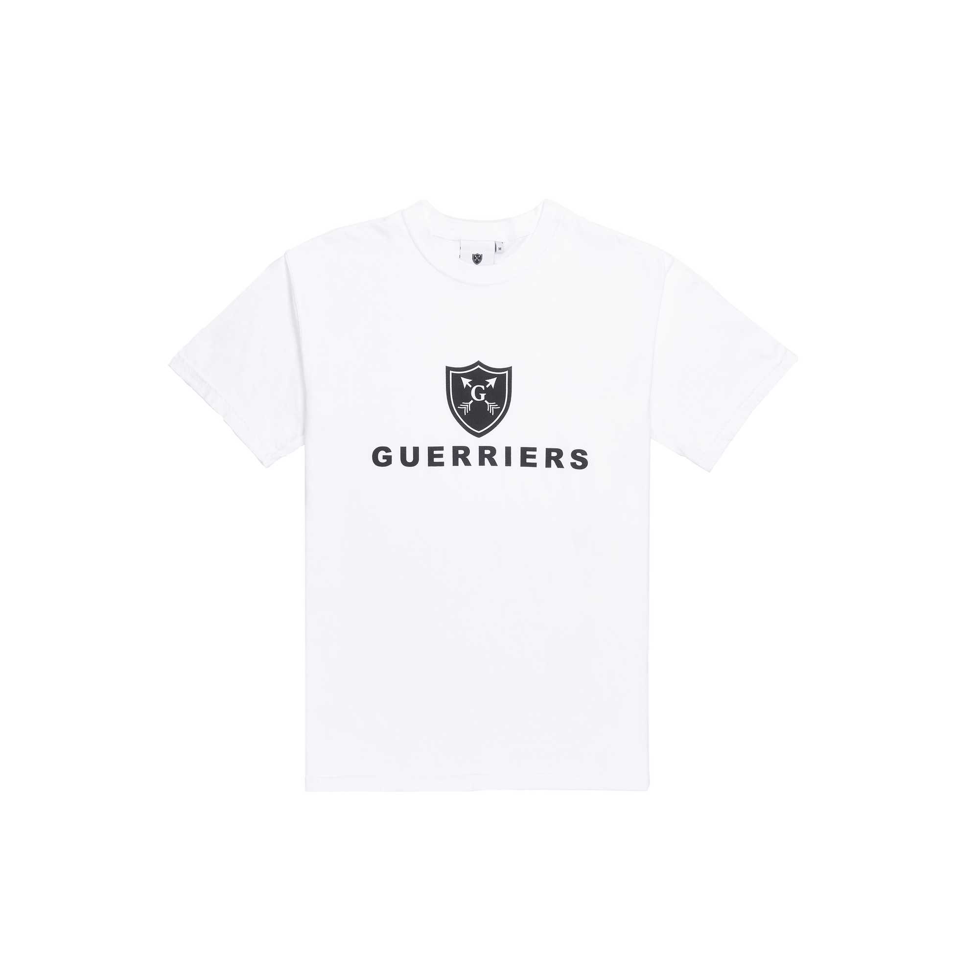 Warrior Tee Front White | Guerriers