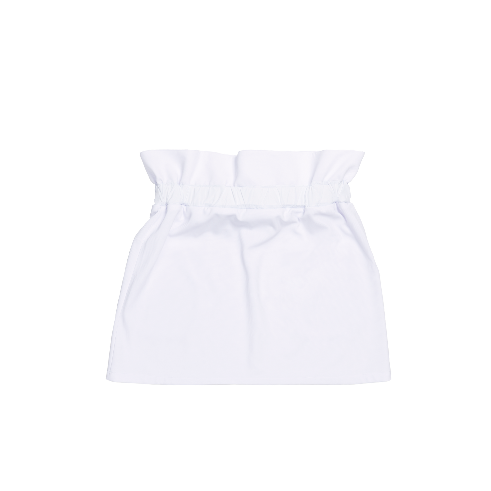 Serena Tie Skirt Back White | Guerriers