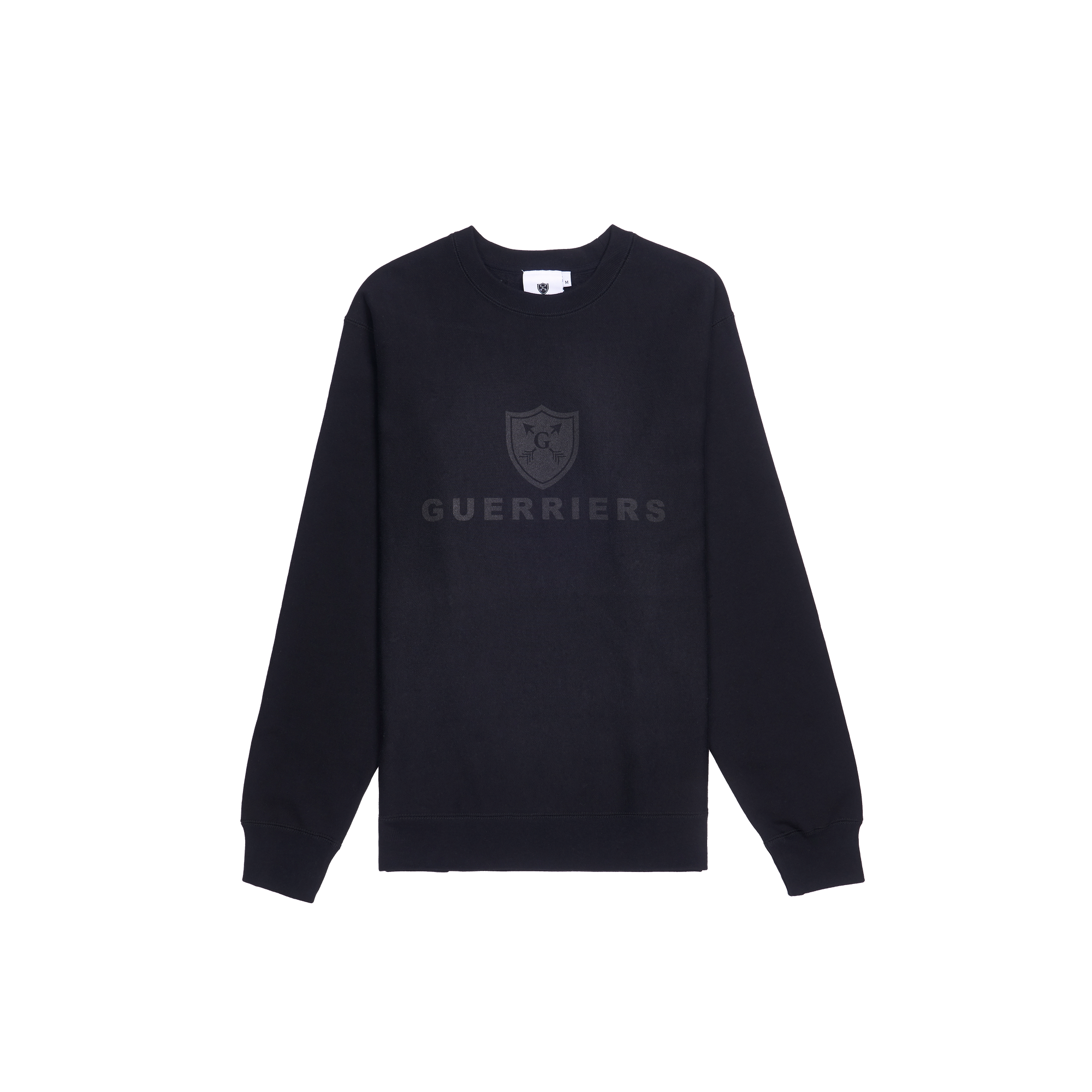 Warrior Sweatshirt Front Black | Guerriers