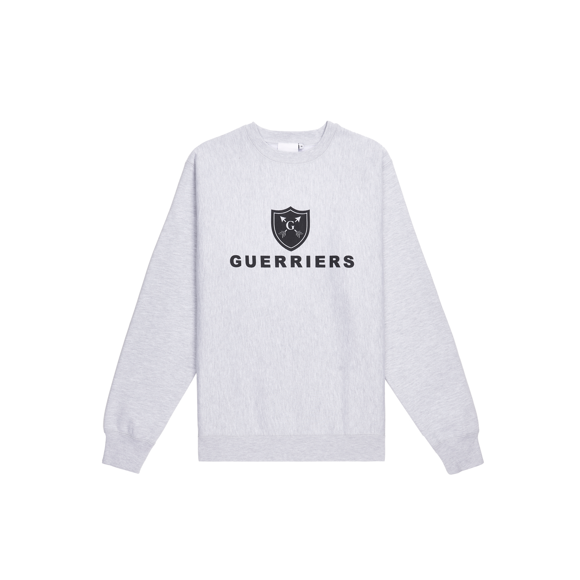 Warrior Sweatshirt Front Grey | Guerriers