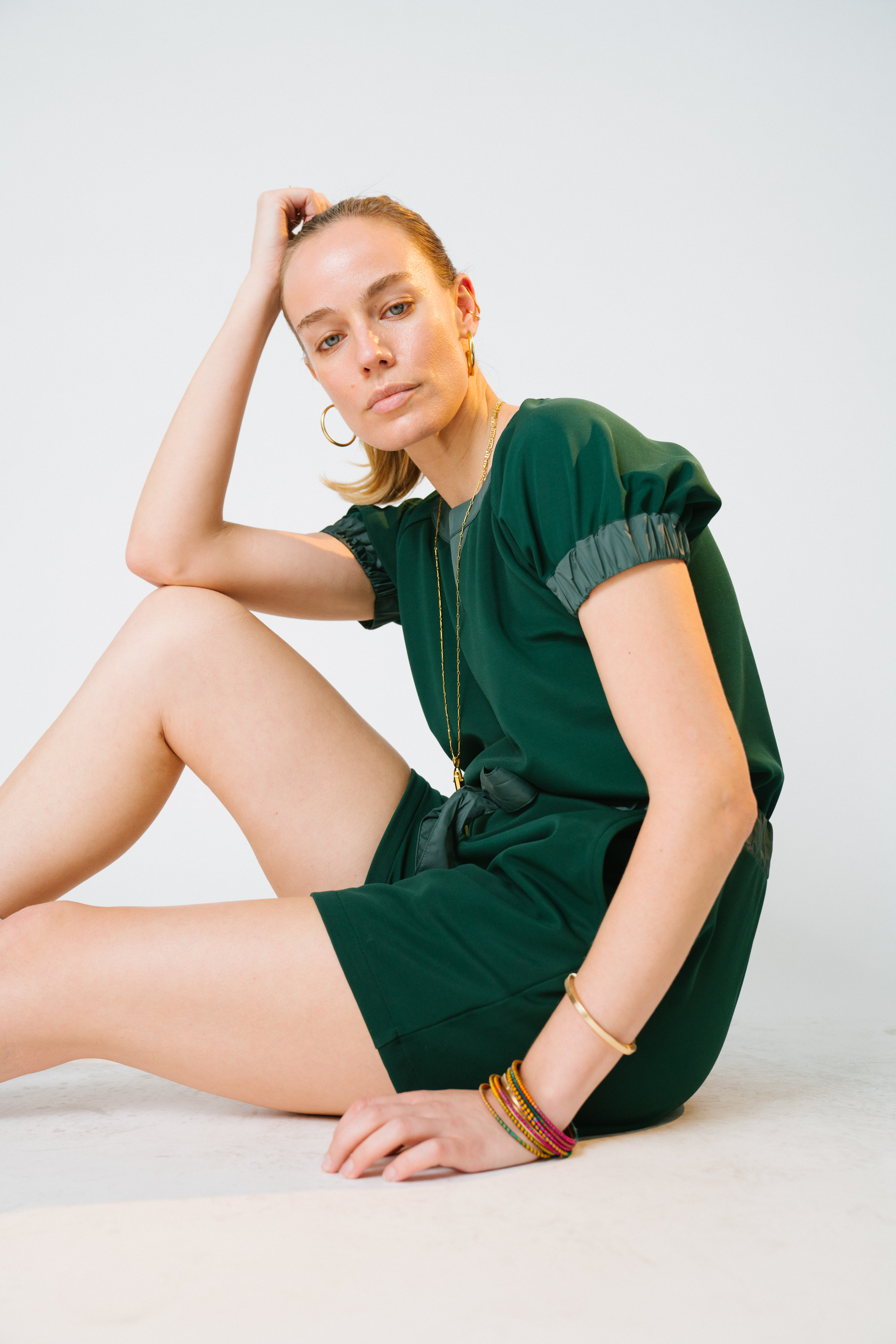 Althea Romper Chive | Guerriers